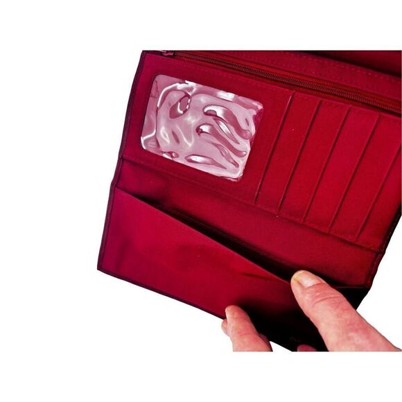 Buxton wallet vintage maroon - Picture 8 of 14